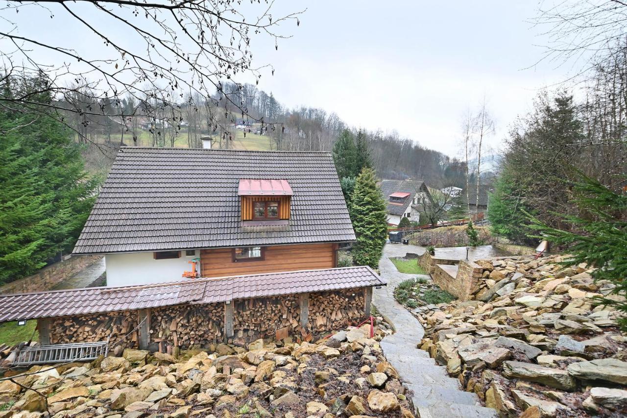 Wooden House In The Heart Of The Giant Mountains With Own Hill *